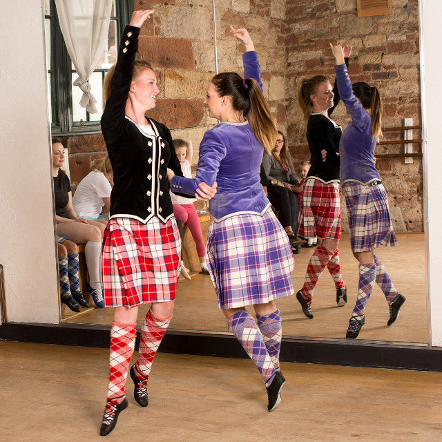 Colourz Black Forsyth Highland Dancing Shoes